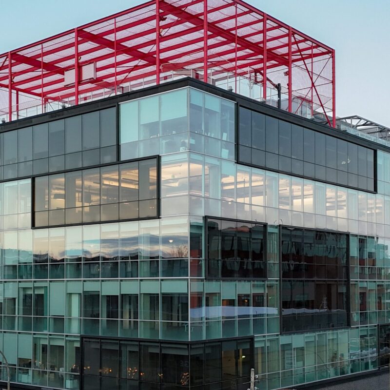 Exterior view of Espace Waverly in Montreal's Mile End district